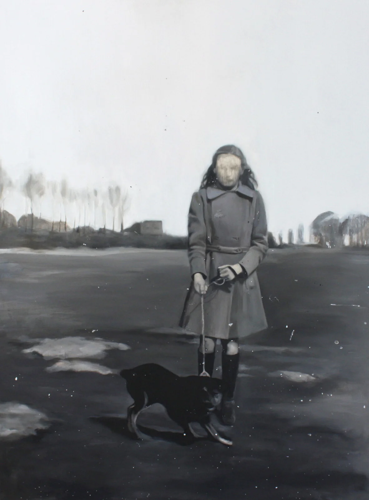 Girl and Dog